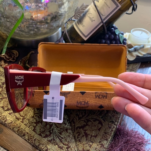 SOLD⛔️Authentic MCM star Studs 55 acetate colorblock sunglasses - Picture 2 of 14